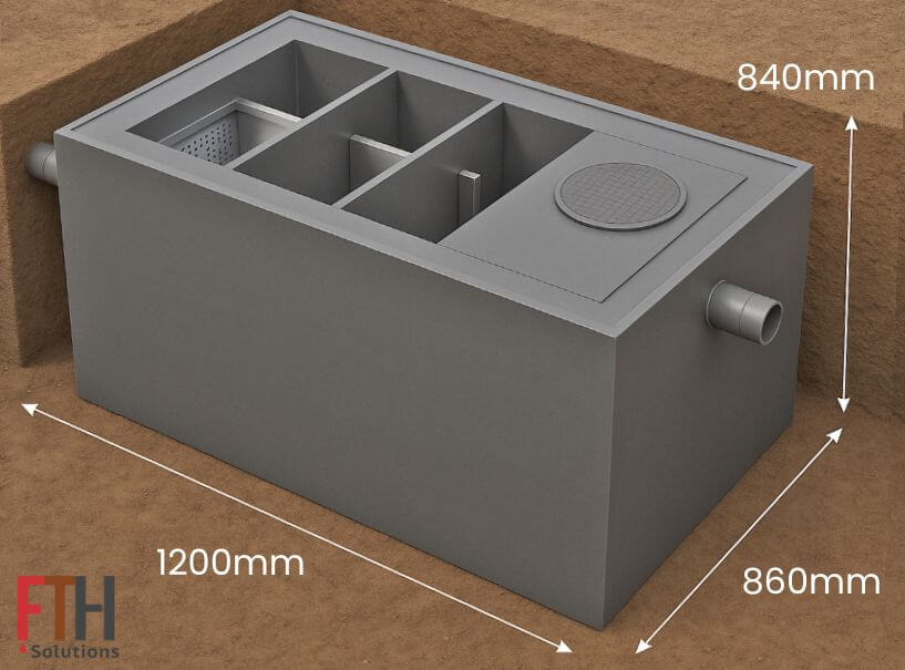 Centralised Grease Trap | Perangkap Minyak